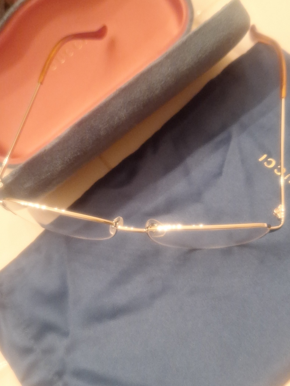 Gucci Clear Frame Glasses - Picture 8 of 13